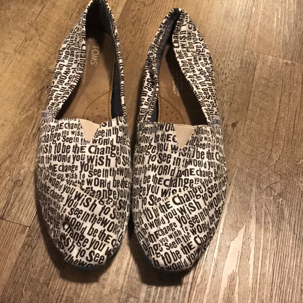 Be the change Toms!